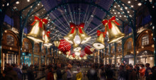 Load image into Gallery viewer, Covent Garden Christmas Light &amp; Glass of Mulled Vino
